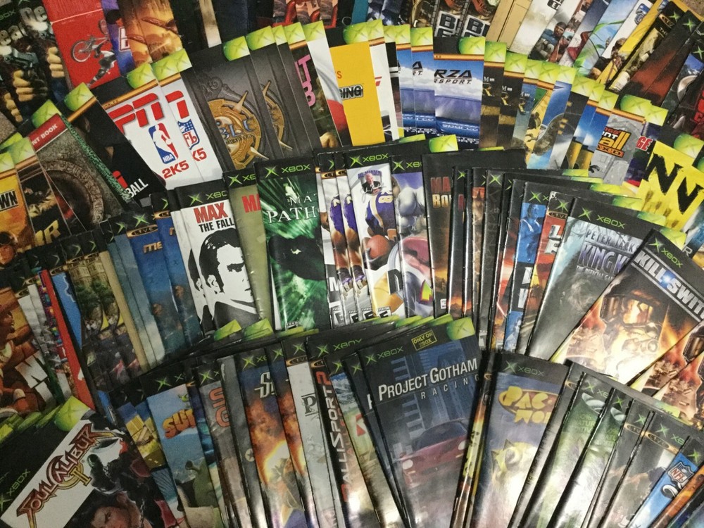 Microsoft XBOX Original Instruction Manuals Only