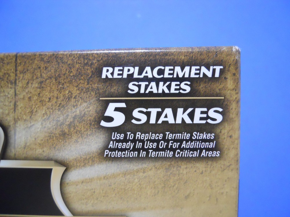 Spectracide Terminate Termite Detection & Killing Replacement Stakes 5 Count New