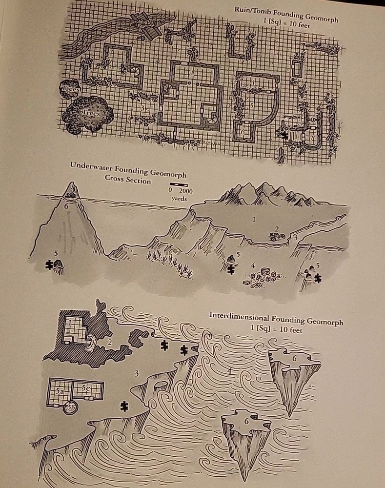 Advanced D&D TSR 9556 Dungeon Builder's Guidebook