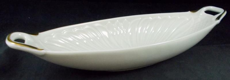 Lenox Monaco Collection Handled Oval Bowl