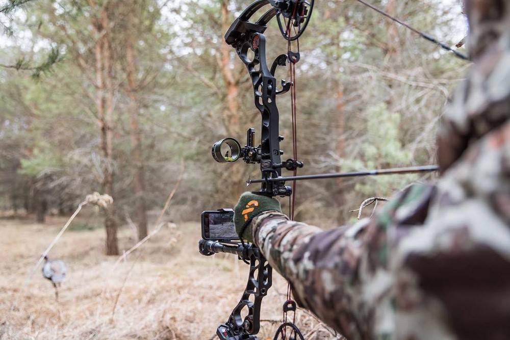 Ade Advanced Optics Camera Phone Mount Compound Bow Hunt iPhone Samsung GoPro