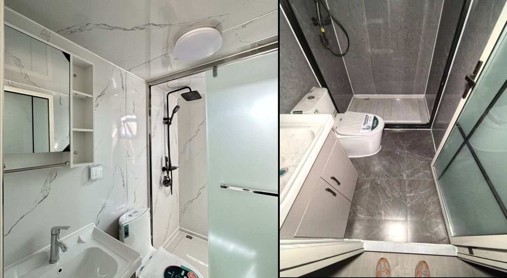 2 or 3 Bedroom 40 FT Foldable Expandable Container Home, Tiny home