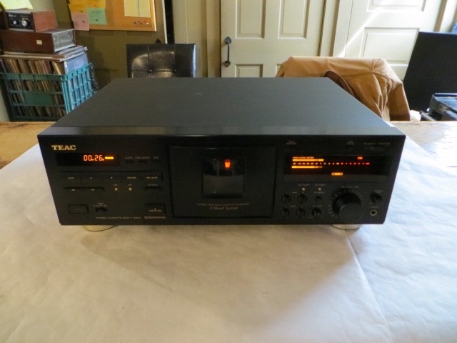 TEAC V-5000 Stereo Cassette Deck Plus Remote
