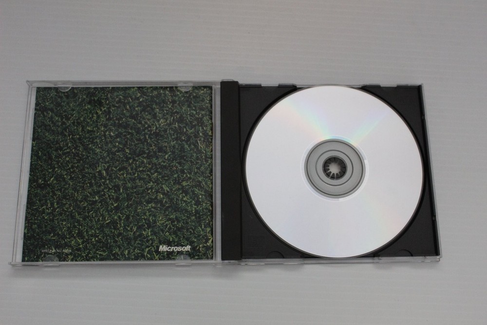 Microsoft Golf Software CD-ROM for PC Vintage 1997 Multi-Media Edition