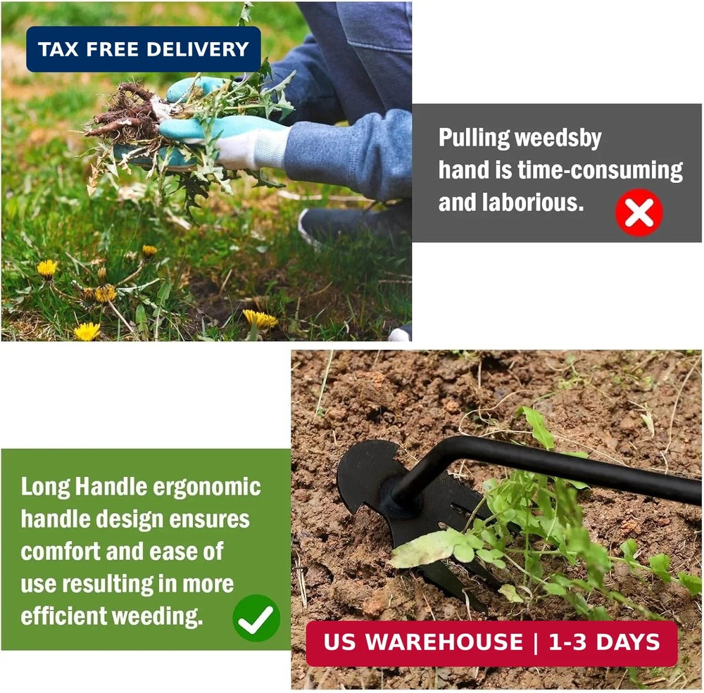 Weed Puller Tool Garden Weed Pulling Tool, 2025 New Portable Garden Weeding Tool