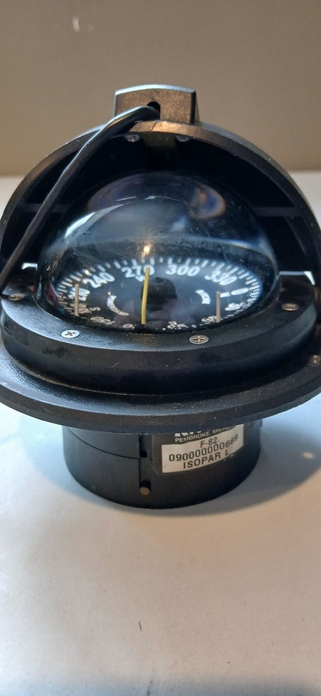 Ritchie Compass, Flush Mount, 3" Dial, Black F-82