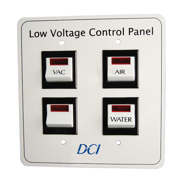 DCI Low Voltage Control Panel, Dual Switch