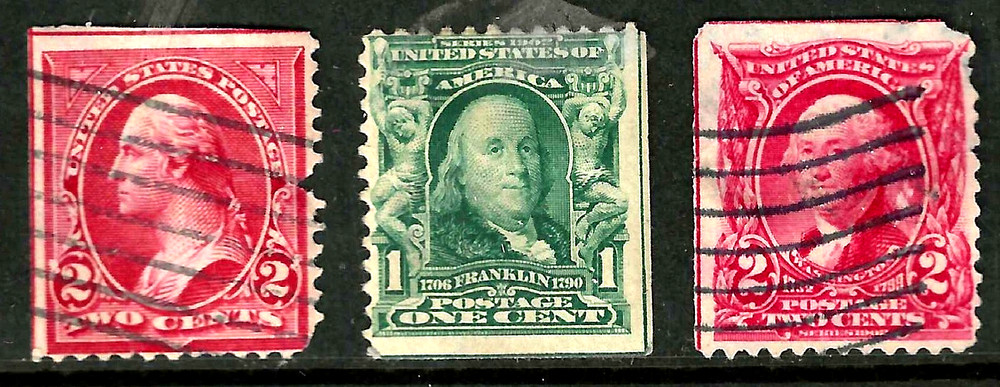 CORNER GUIDELINES Collection 1-2 Cent Bureau 1894-1901 US 44B23