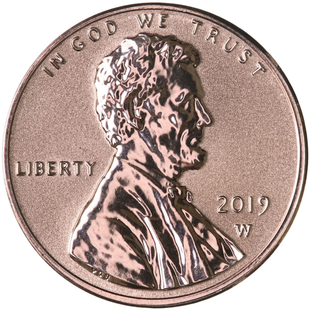 2019 W Lincoln Shield Cent Gem Deep Cameo Reverse Proof OGP Penny