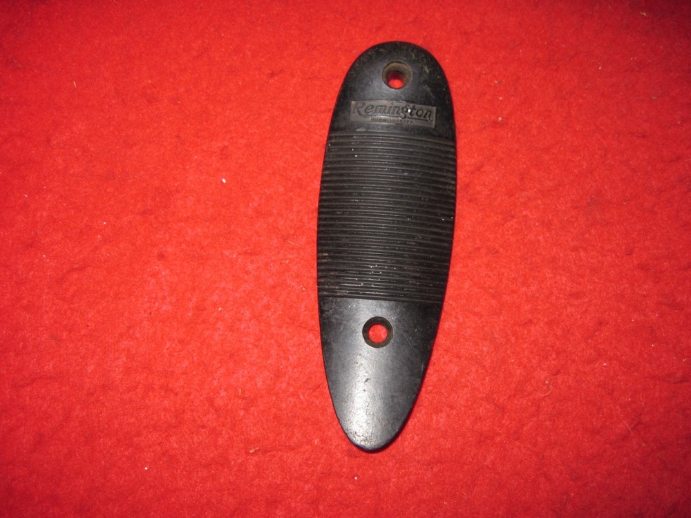 Remington Model 31 Black Plastic Buttplate