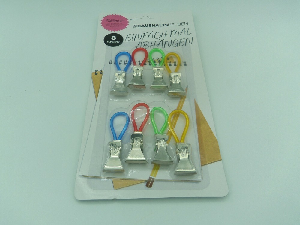 SET OF 8 UNIVERSAL CLIPS - UNIVERSAL PLIERS