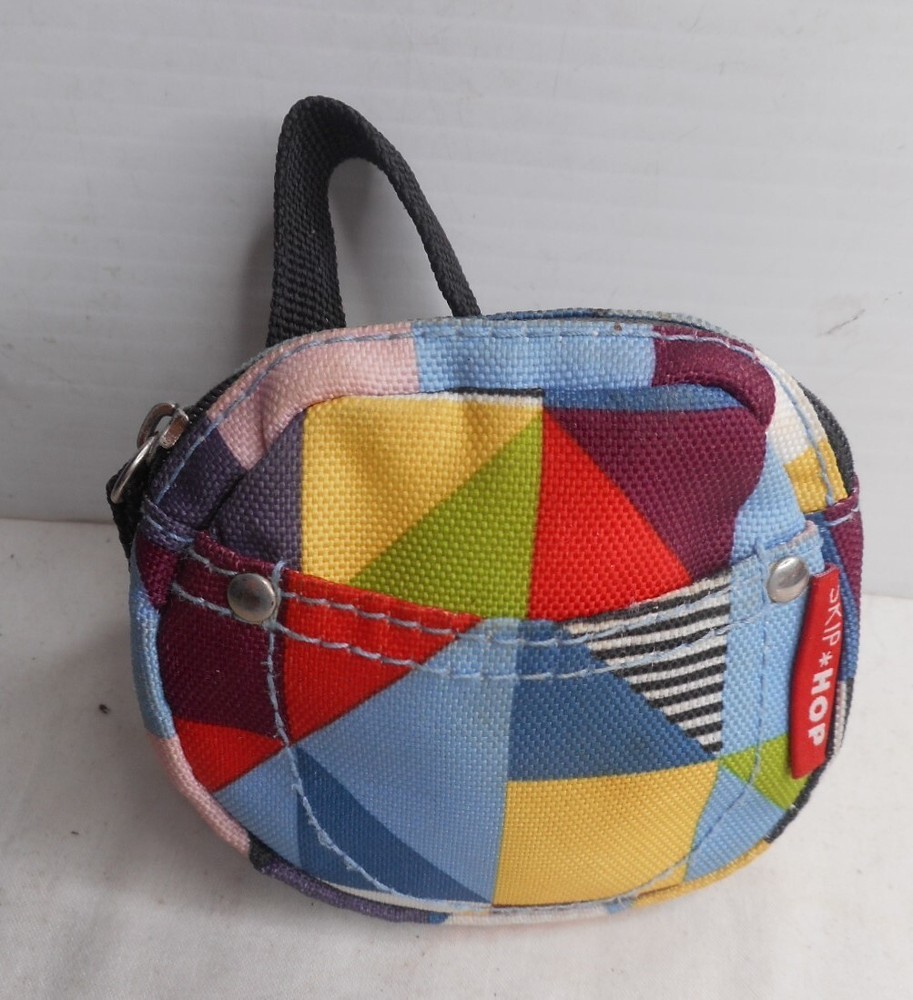 Skip*Hop Micro Mini Doll Bag 4" Round 3/4" Thick