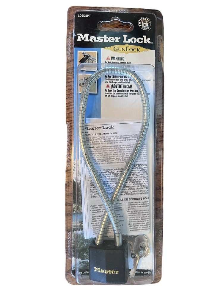 Master Lock Gunlock 109DSPT NEW