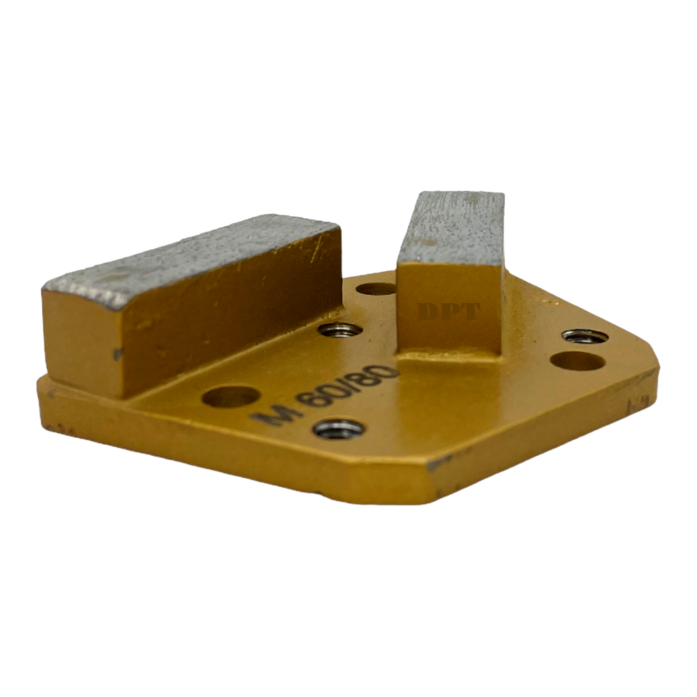 Bolt on Trapezoidal Diamond Grinding Tooling Concrete Floor Grinders Medium Bond