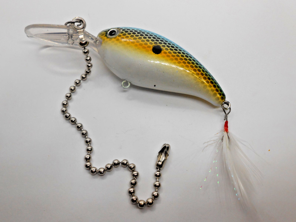 Fishing Lure Ceiling Fan Pull Light Lamp Chain-#12