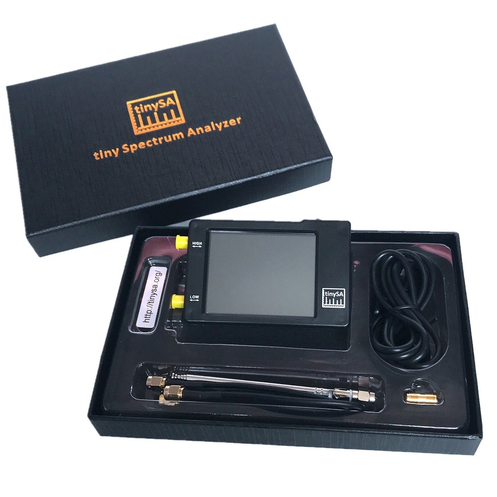 2,8" LCD 100khz-960mhz Touch Control Handheld Tiny Spectrum Analyzer tinysa Kit