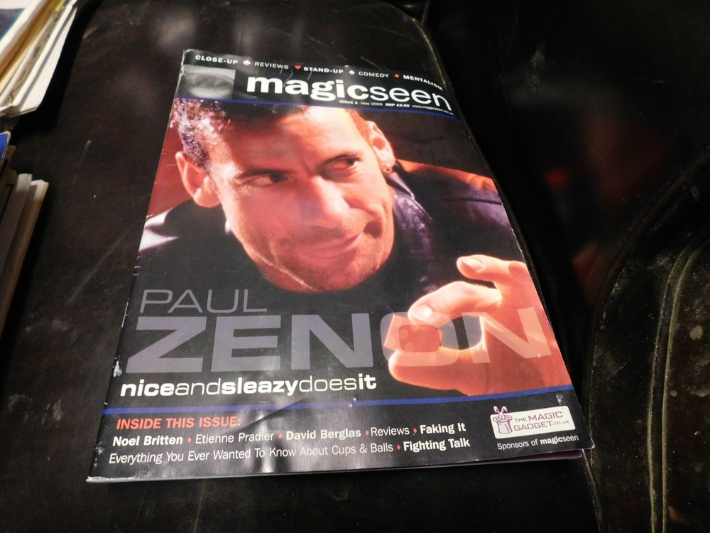 Magicseen Issue # 2 May 2005 Paul Zenon