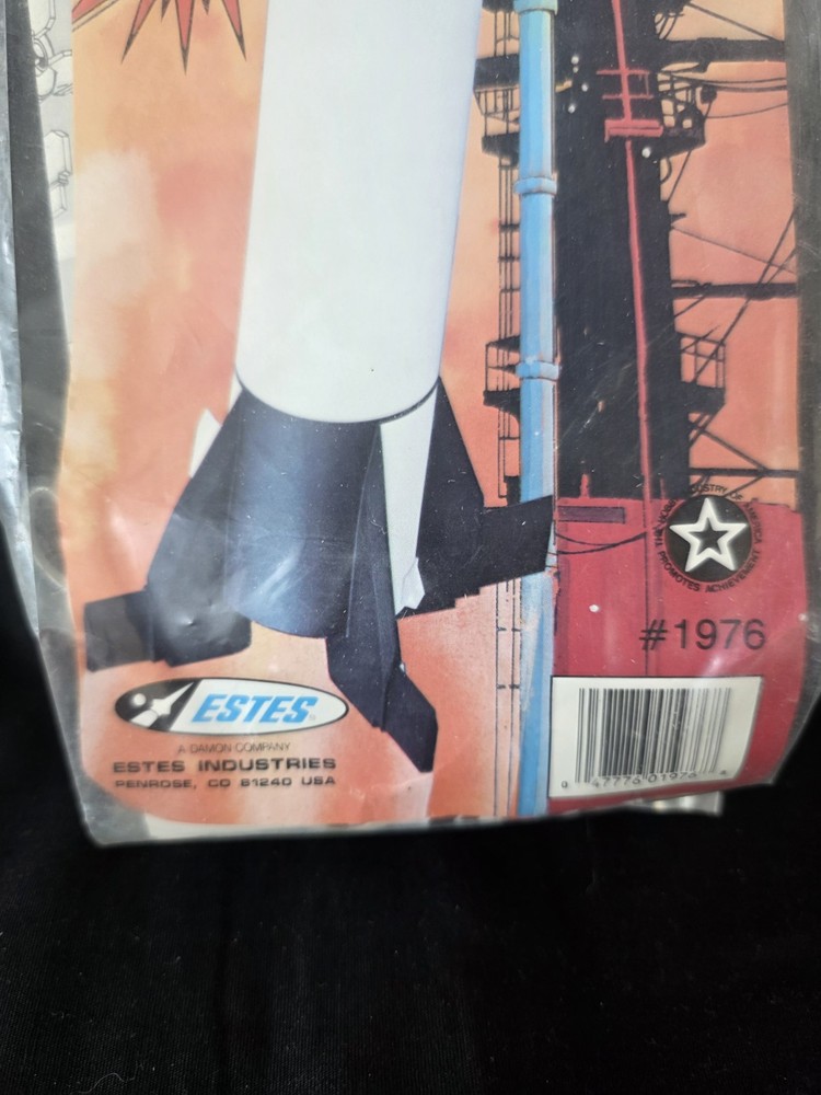 Estes Vintage Model Rocket Jupiter-C #1976