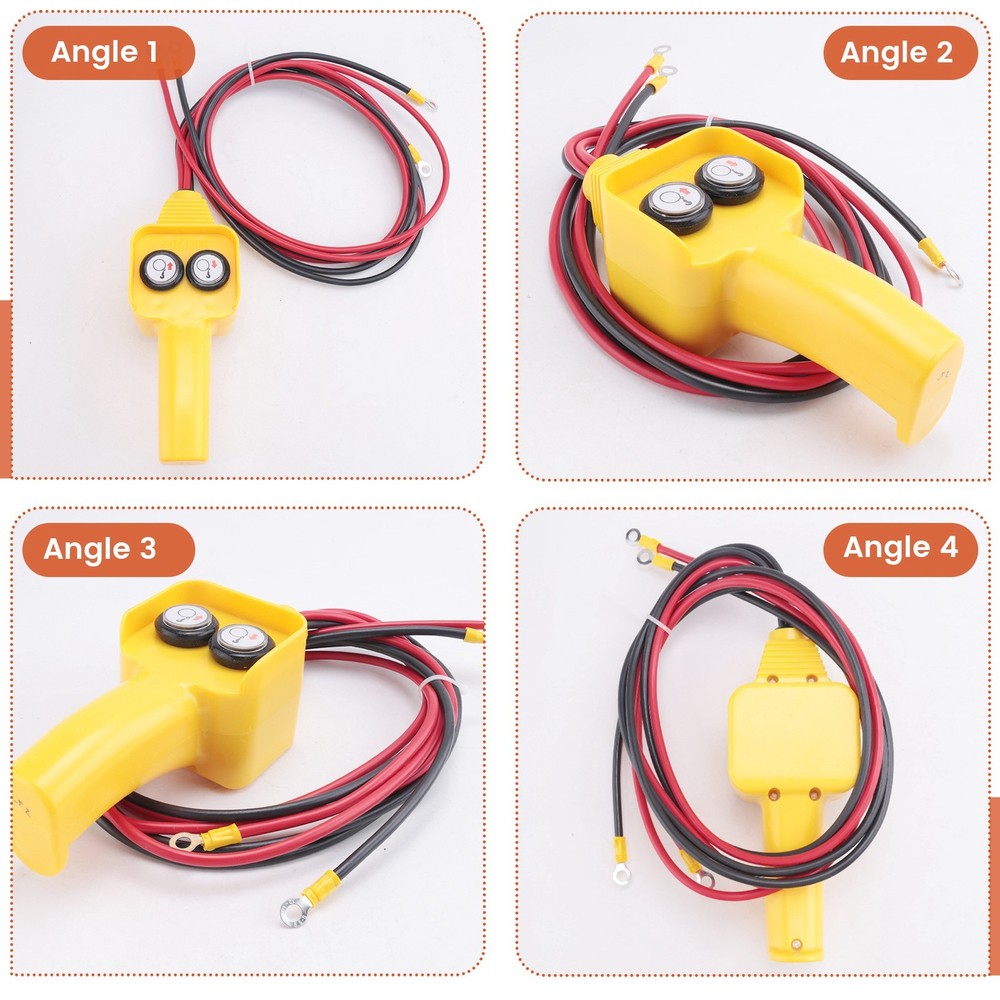 Car Winch Remote Control Winch Remote Control Button Kit Wired Winch9983