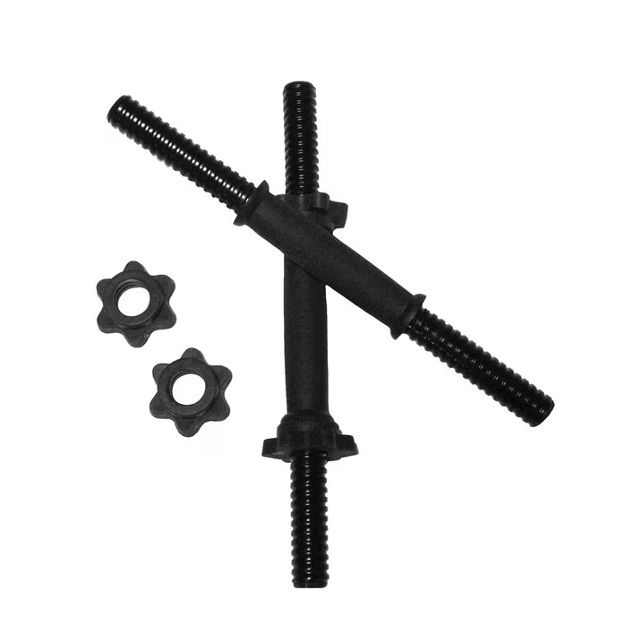 CAP Standard 14" Threaded Dumbbell Handle Set, Black