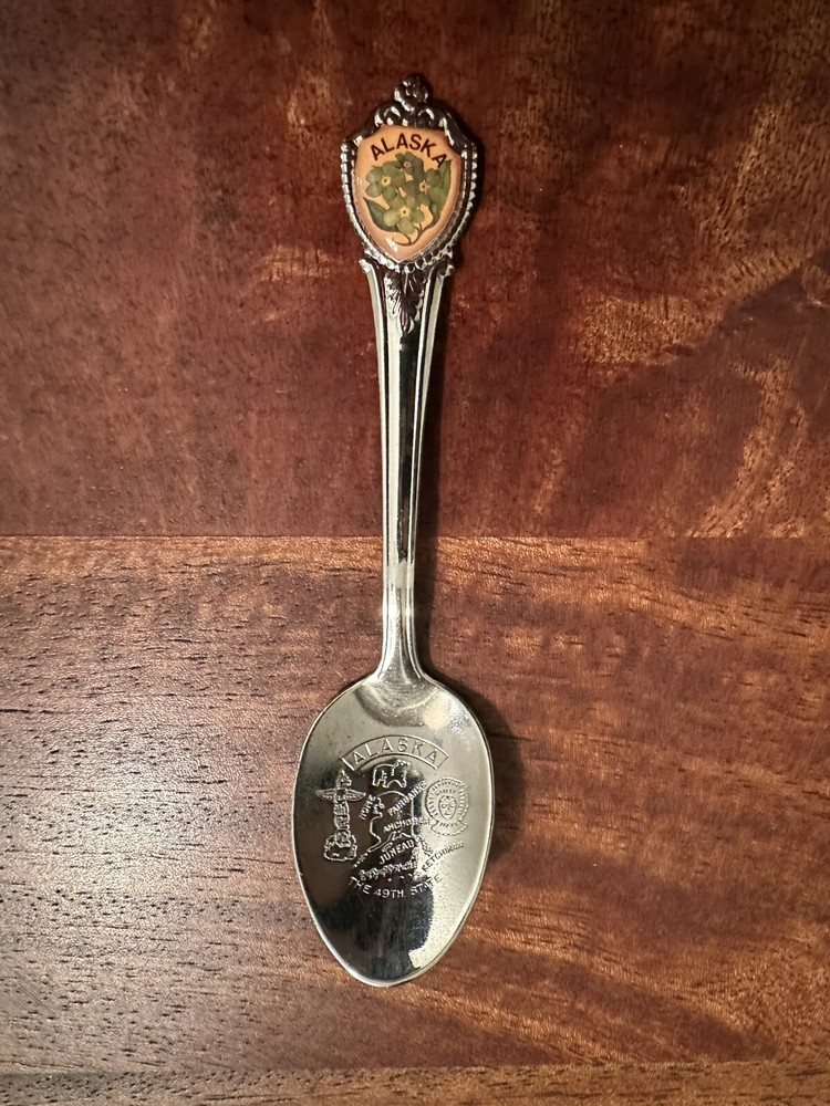 Alaska Silver Small Souvenir Spoon