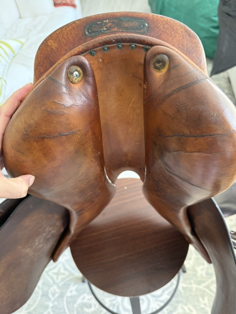 HERMES PARIS HORSE SADDLE 17”