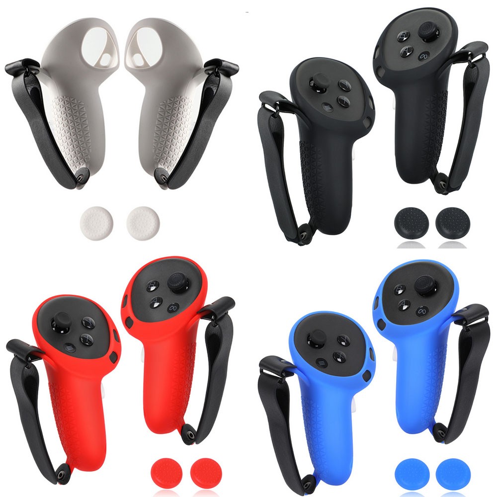 Silicone Grip Cover Handle Case Protector Accessories for Quest 3S VR Controller