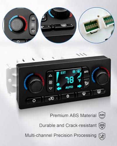 599-211XD A/C Heater Climate Control Module Panel Switch Fit for Chevy