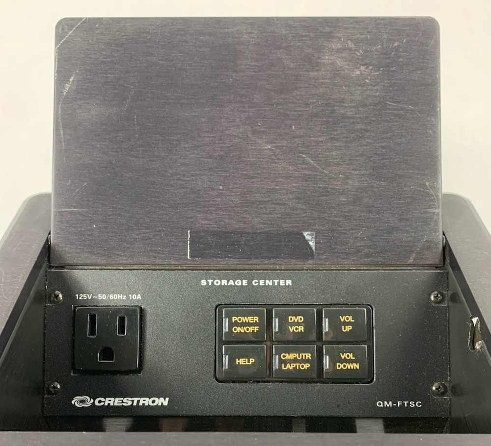 Crestron QM-FTSC-B FlipTop Storage Center