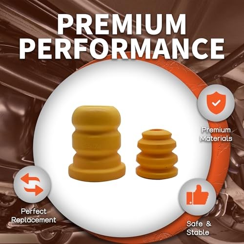 4 x Front Rear Position Control Arm Bump Stop Replacement for Cadillac