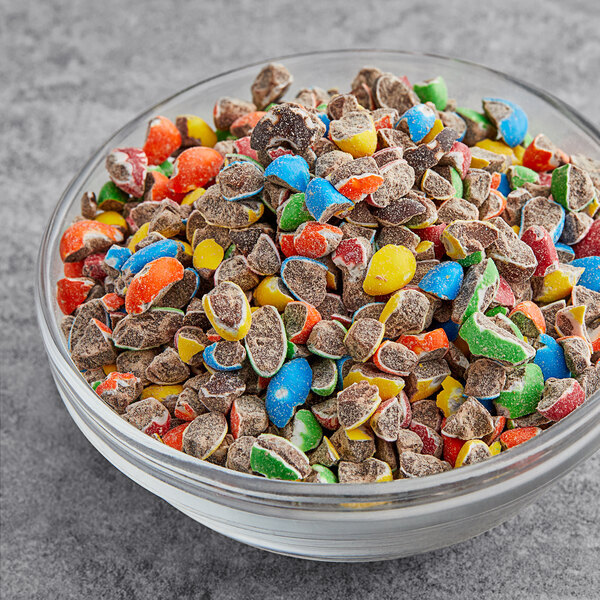 Chopped M&M'S Ice Cream Topping - 10 lb.