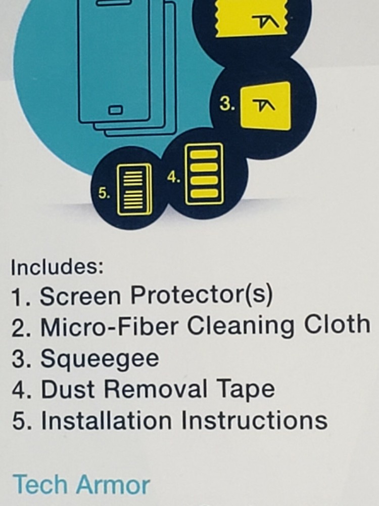 Tech Armor HD Clear Screen Protector for Apple iPad mini/mini 2/mini 3 Pack Of 3