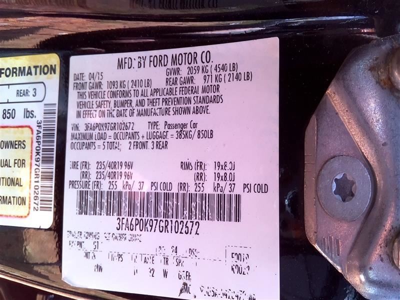 FUSION 2016 High Mounted Stop Light 1038875421