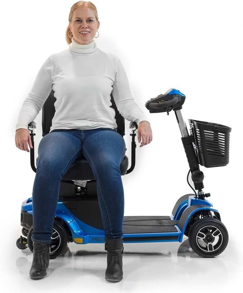 Pride Revo 2.0 4 wheel Scooter … (True Blue)