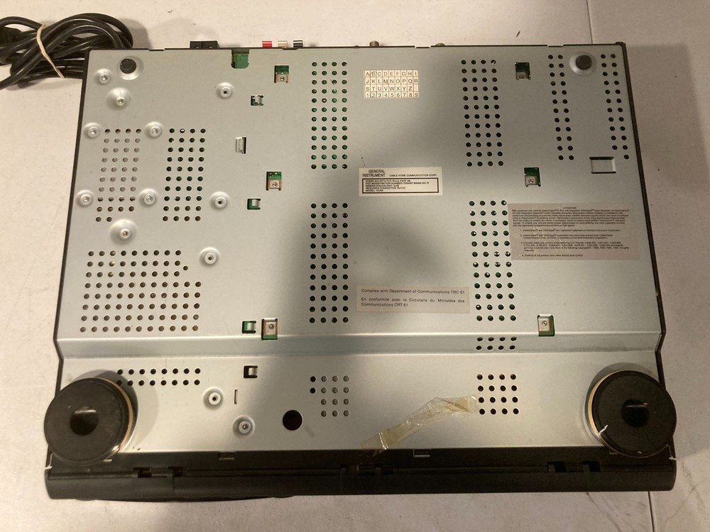 HTS Tracker Premier System 50 Satellite Receiver VideoCipher