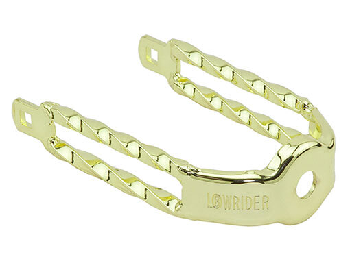 Spring Fork Double Square Twisted Crown Gold.