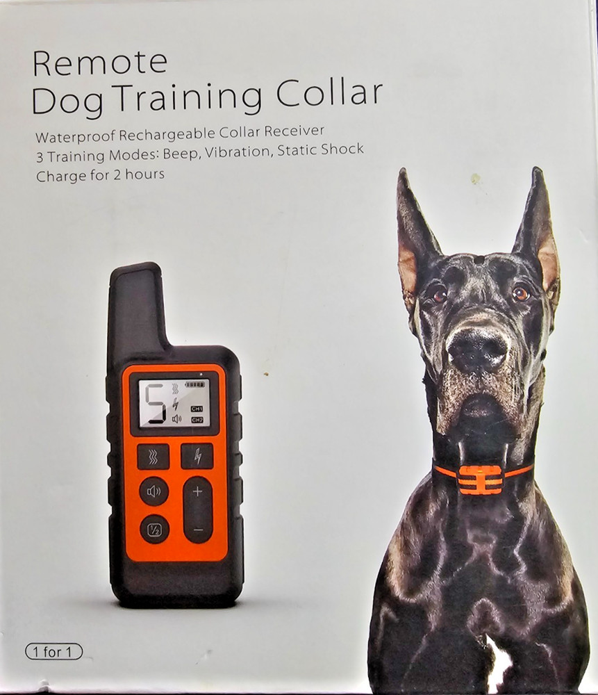 Dog Training 1640-ft Remote Range & Rechargeable with 3 Training Modes