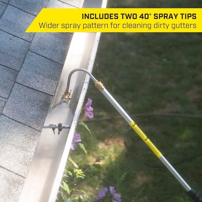 Surface Maxx Gutter Cleaner Spray Tip Attachment Compatible Pressure Washer NEW