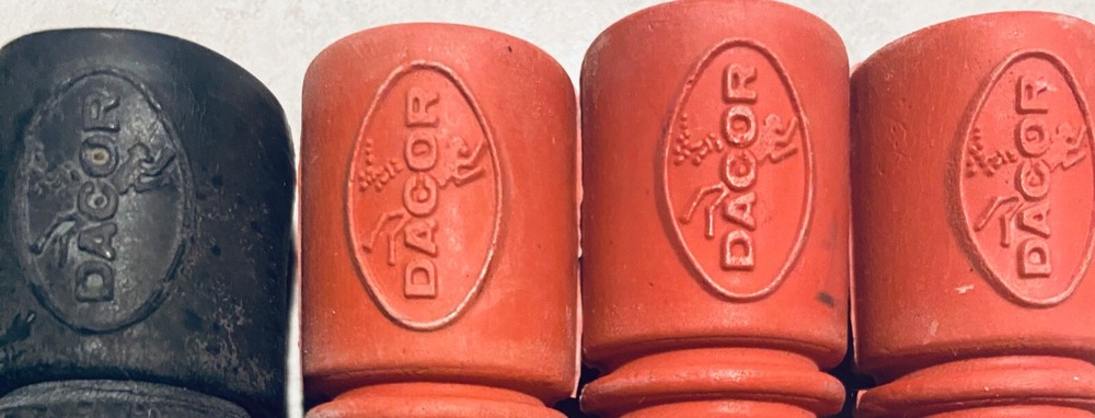 Original Decor Regulator Hose Protector Black, Red (4)