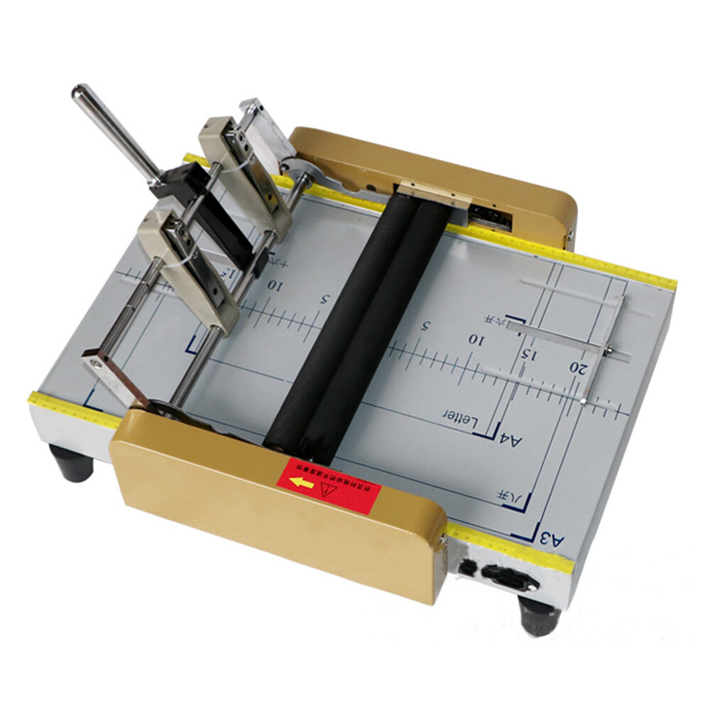 Booklet Folding Bookbinding Machine Book Paper Booklet Stapling Binder Stapler