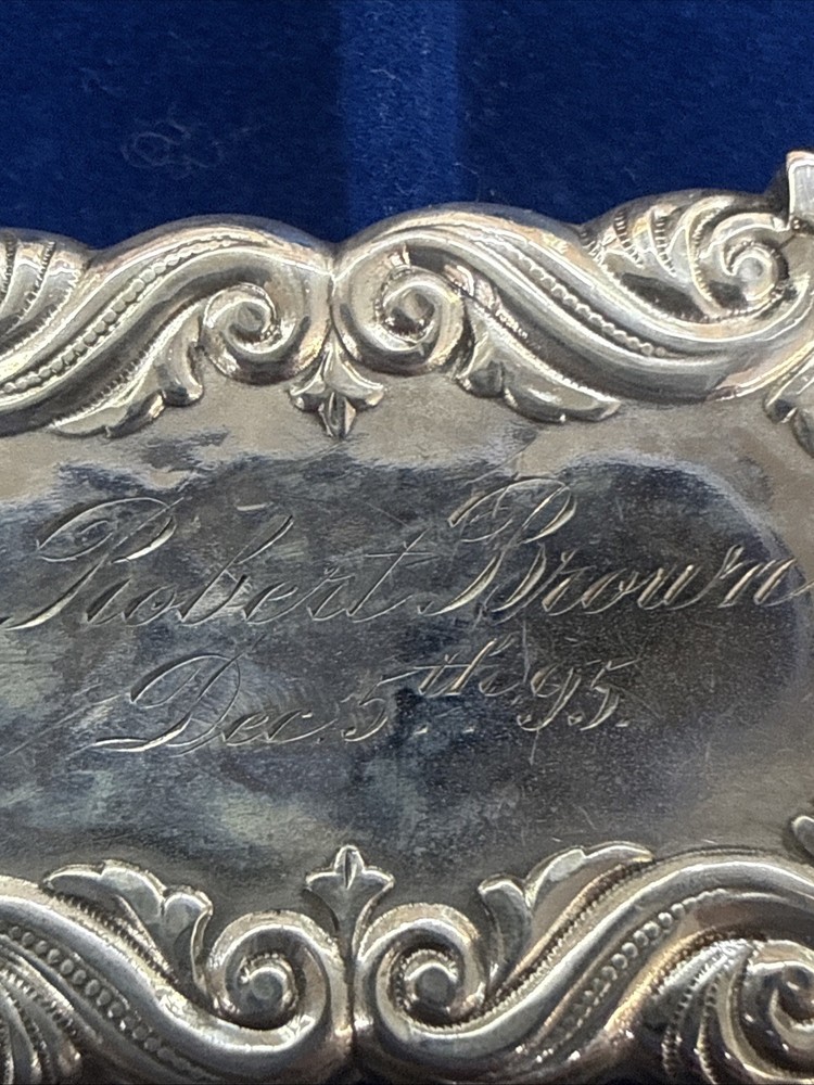 Antique Sterling Silver match safe