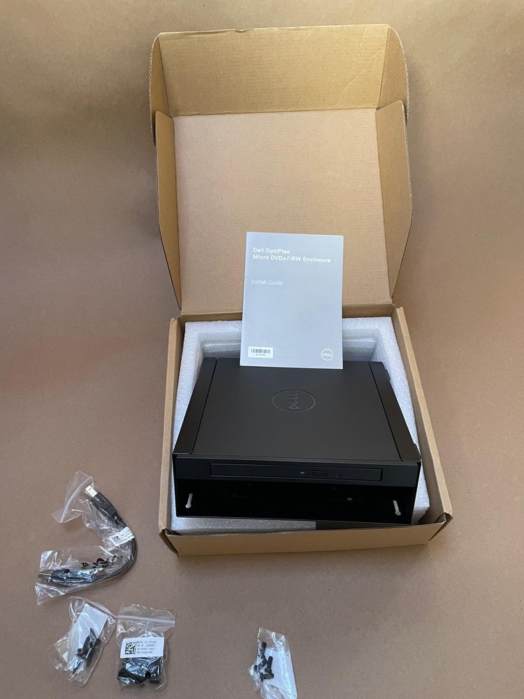 Dell OptiPlex Micro External DVD RW Enclosure USB MNT-ODD-MFF-BK Open Box