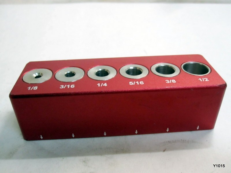 Round Dowel Drill Block Drilling Self Centering Doweling