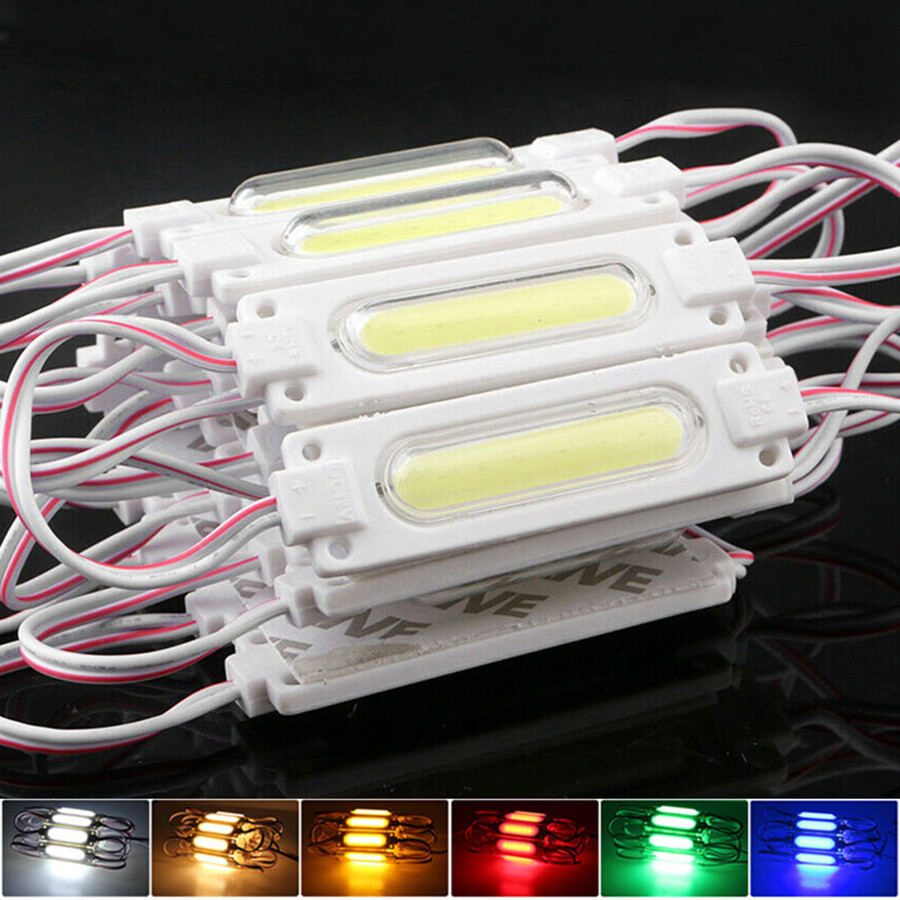 12V COB Module Super Bright With Lens Waterproof Advertisement Design LED Module