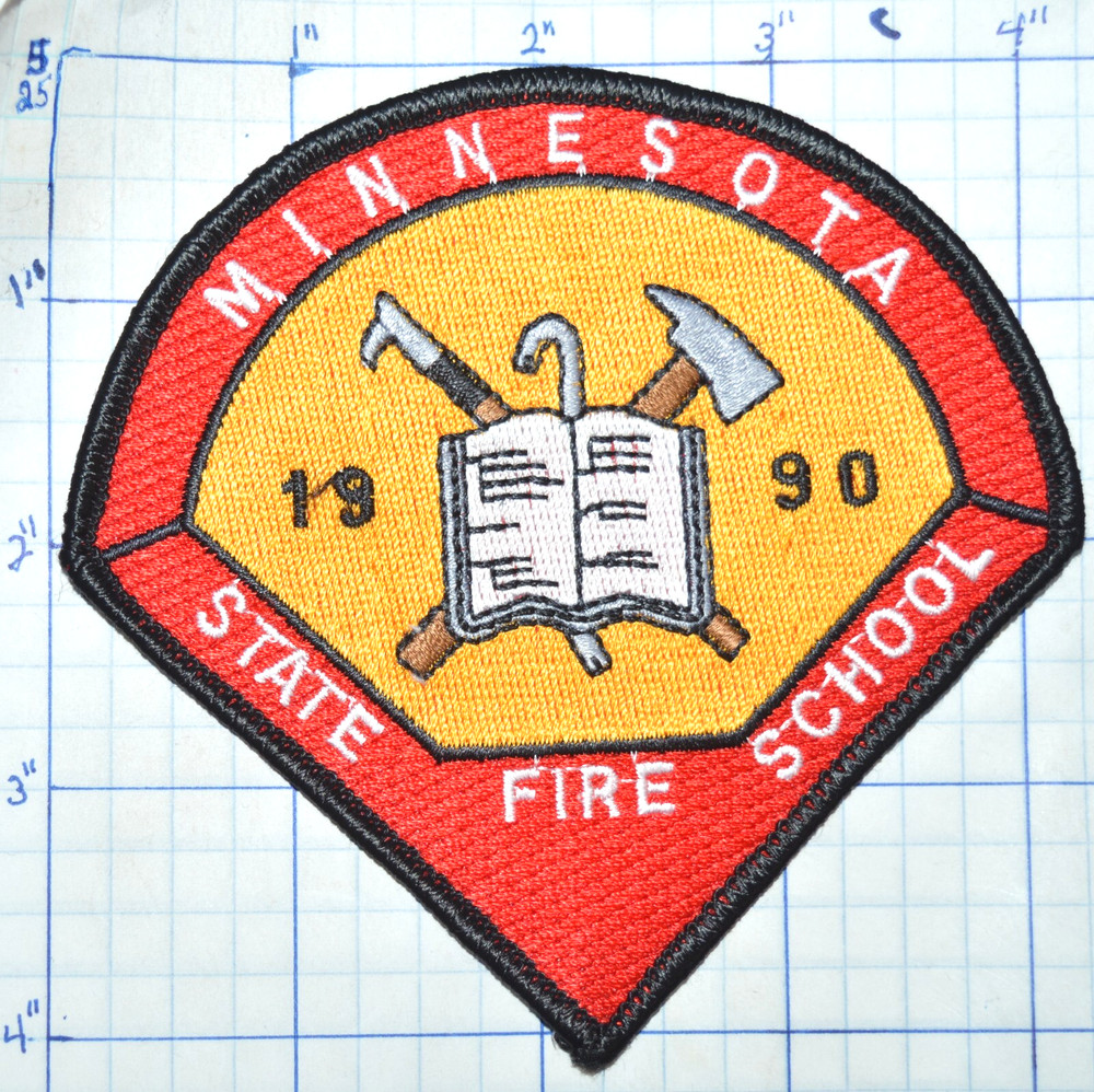 MINNESOTA STATE FIRE SCHOOL 1990 PATCH