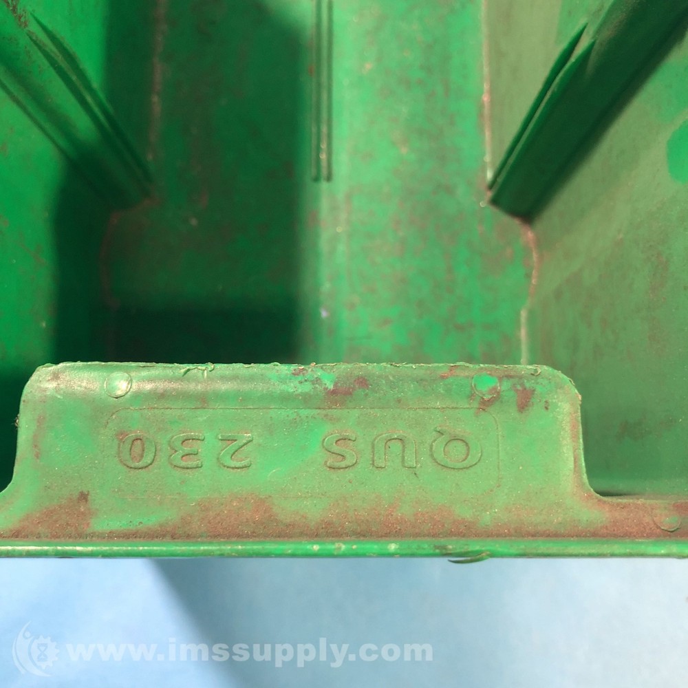 Quantum Storage Systems QUS230 Green Ultra Stack and Hang Bin USIP