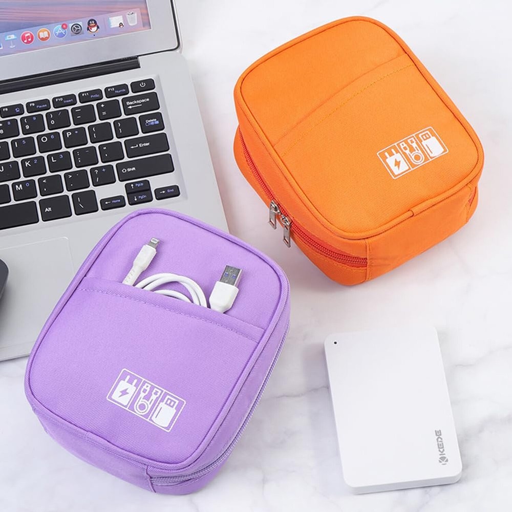 E-Tree Storage Pouch for Small Electronics and Accessories,Tech Bag,Electroni...
