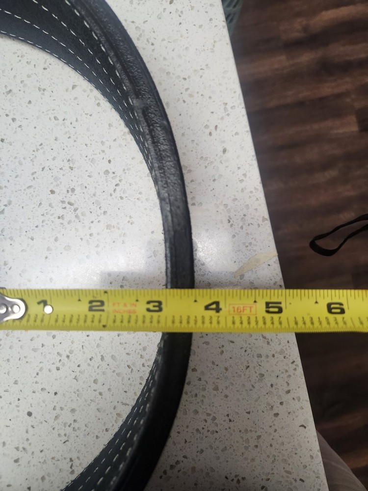 Thick Leather Powerlifting Belt 12mm