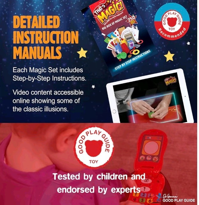 That's Magic - Big Box Set - Featuring 250 Fun Easy Tricks For Young Magician