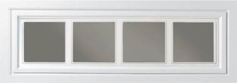 HOLMES Garage Doors MADISON 611 SANDTONE Replacement Window Inserts/LONG Panel